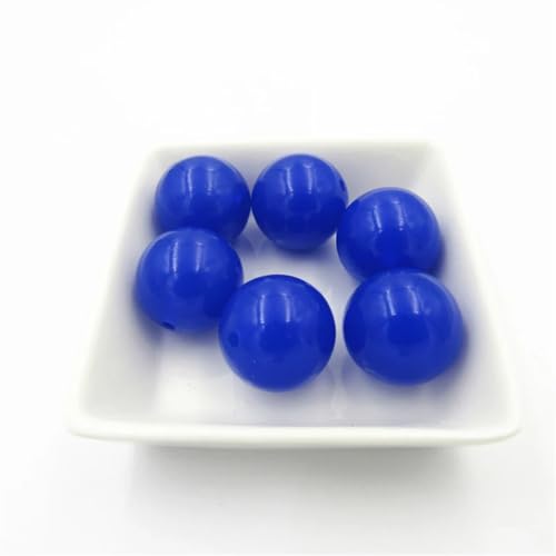 6 mm/8 mm/10 mm/12 mm/14 mm/16 mm/18 mm/20 mm, massive klobige Acrylperlen, solide DIY-Perlen, handgefertigt, 14 mm, 300 Stück pro Beutel von Generisch