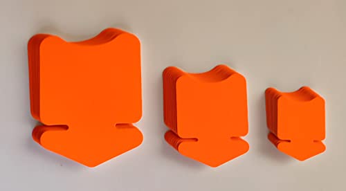 60 Pfeile - Sortiment Preisschilder aus Neon Karton leuchtorange 3 Größen 380g/qm Werbung deko Preisauszeichnung 60 Pfeile - Sortiment Preisschilder aus Neon Karton leuchtorange 3 Größen 380g/qm Werbung deko Preisauszeichnung von Generisch