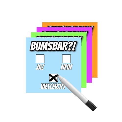 60x Bumsbar Aufkleber Set – Spaßige Mallorca Sauf Party Flirten Sticker in 4 Farben für Fasching Malle JGA Festival Après-Ski Accessoires von Generisch