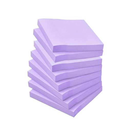 7,6 x 7,6 cm farbige Haftnotizen, 100 Blatt, selbstklebende Notizblöcke, Aufkleberpapier für Büro, Schule, Zuhause, Schreibwaren 7,6 x 7,6 cm farbige Haftnotizen, 100 Blatt, selbstklebende Notizblöcke, Aufkleberpapier für Büro, Schule, Zuhause, Schreibwaren von Generisch