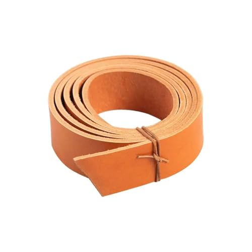 8/10oz Leather Strap Belt Blank Strip Genuine Cowhide Tooling Veg Tanned Leather Shoulder & Butt Craft Hand Making Belt Tag(Saddle brown,38mm-1.49inch) von Generisch