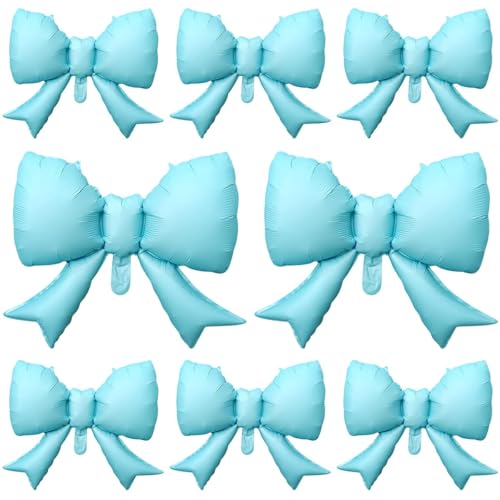 8 blaue Luftballons, große Party-Dekorationen für Babypartys, Geburtstage, Frauen- und Männerfeiern, Schleifen-Mottoparty-Zubehör 8 blaue Luftballons, große Party-Dekorationen für Babypartys, Geburtstage, Frauen- und Männerfeiern, Schleifen-Mottoparty-Zubehör von Generisch