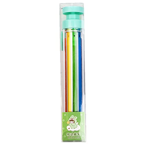 8-in-1 Buntstifte, 8-in-1 Buntstifte, bunte Buntstifte, 8-farbige einziehbare Buntstifte, für Kinder, Malerei, Partygeschenke, Zeichnen, Lernen und Kunstunterricht von Generisch