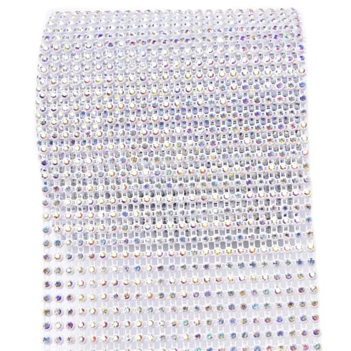 9,1 m 3 Reihen gemischte Farben zum Aufnähen, Strass-Cup-Kette, luxuriöses Band in Schwarz und Weiß, für DIY-Partykleid und Schuhdekoration 9,1 m 3 Reihen gemischte Farben zum Aufnähen, Strass-Cup-Kette, luxuriöses Band in Schwarz und Weiß, für DIY-Partykleid und Schuhdekoration von Generisch