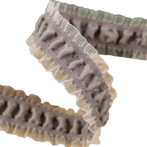 9,1 m DIY Haarschleife Brosche Zubehör handgefertigtes Band Spitze Falten Bänder Verpackung Gurtband grau 9 25 mm 9,1 m DIY Haarschleife Brosche Zubehör handgefertigtes Band Spitze Falten Bänder Verpackung Gurtband grau 9 25 mm von Generisch