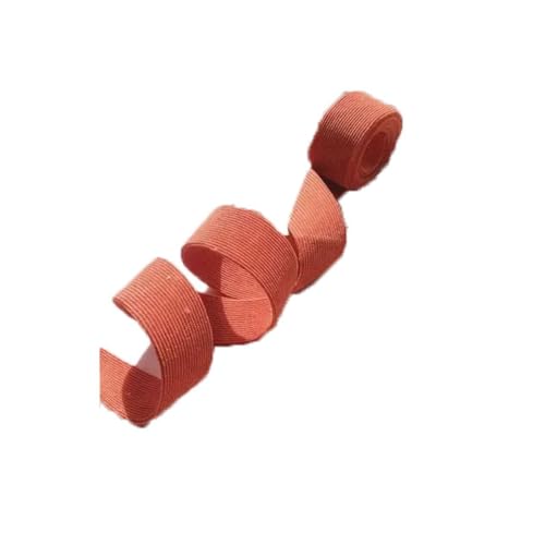 9,1 m Haarschleife, Nähzubehör, gestreiftes Cordband, 2,5 cm, 3,8 cm, handgefertigt, Orange, 38 mm von Generisch