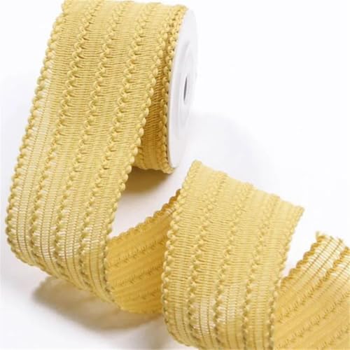 9,1 m Haarschleifen, DIY-Zubehör, Material, Hohlband, handgefertigt, Geschenkverpackung, Gelb, 38 mm 9,1 m Haarschleifen, DIY-Zubehör, Material, Hohlband, handgefertigt, Geschenkverpackung, Gelb, 38 mm von Generisch