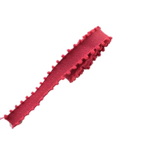 9,1 m Schleife, Haarschmuck, Baumwollbänder, handgefertigtes Band, Gurtband, Dekoration, Weinrot, 38 mm 9,1 m Schleife, Haarschmuck, Baumwollbänder, handgefertigtes Band, Gurtband, Dekoration, Weinrot, 38 mm von Generisch