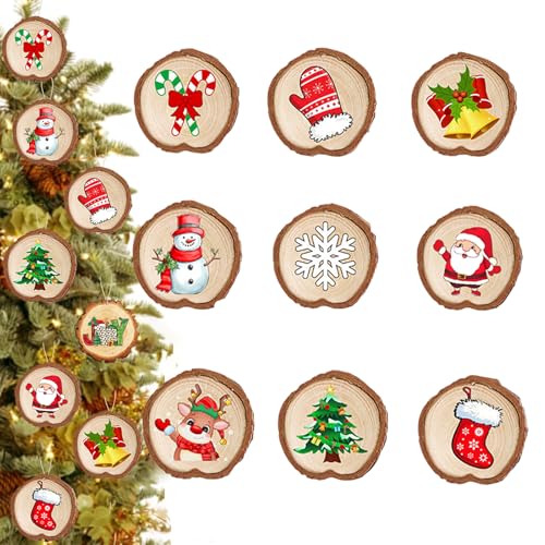 9 Stück Naturholz scheiben 2,75 Zoll mit Rinde unvollendete Holz kreise für Kunst handwerk Weihnachts schmuck DIY Kunst Hochzeits feier Dekorationen Geschenke 9 Stück Naturholz scheiben 2,75 Zoll mit Rinde unvollendete Holz kreise für Kunst handwerk Weihnachts schmuck DIY Kunst Hochzeits feier Dekorationen Geschenke von Generisch