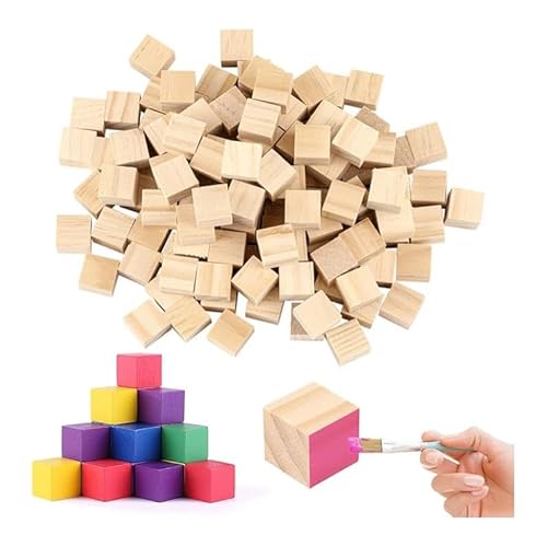 9 x Holzwürfel 3 cm Holz Würfel zum Basteln, Holzwürfel Blanko Natürliche, Quadrat Holzklötzchen zum Basteln, Bastelklötzchen, Holzklötze zum Basteln für DIY Handwerk Zahlen Malen Deko 9 x Holzwürfel 3 cm Holz Würfel zum Basteln, Holzwürfel Blanko Natürliche, Quadrat Holzklötzchen zum Basteln, Bastelklötzchen, Holzklötze zum Basteln für DIY Handwerk Zahlen Malen Deko von Generisch