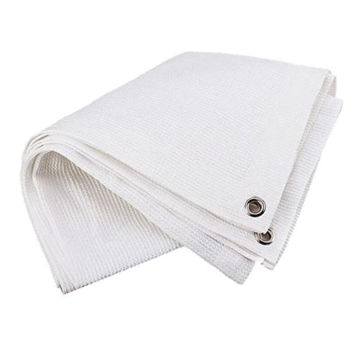 90 % Sonnenschutztuch für den Außenbereich, HDPE mit Aluminiumösen, Windschutzscheibenabdeckung, Netzstoff, einfacher aufzuhängen, stabil, langlebig für Pflanzen und Gemüse im Freien von Generisch