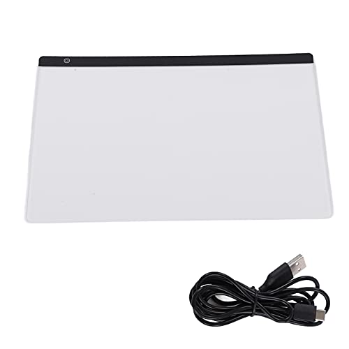 A2 LED Licht Zeichenblock - 3 Helligkeitsstufen Einstellbare Leuchttafel für Diamond Painting Animation Skizzieren & Kunstprojekte - Perfekt für Künstler und Bastler A2 LED Licht Zeichenblock - 3 Helligkeitsstufen Einstellbare Leuchttafel für Diamond Painting Animation Skizzieren & Kunstprojekte - Perfekt für Künstler und Bastler von Generisch