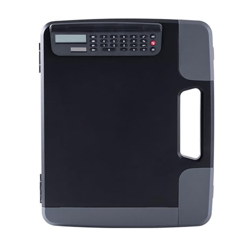 A4-Klemmbrett mit Aufbewahrungsbox mit Taschenrechner, Krankenschwesterordner, Organizer, Folio, geeignet für Stifte/Büroklammern, Wandmontage, Dokumententasche mit Griff für Lehrer, Kinder A4-Klemmbrett mit Aufbewahrungsbox mit Taschenrechner, Krankenschwesterordner, Organizer, Folio, geeignet für Stifte/Büroklammern, Wandmontage, Dokumententasche mit Griff für Lehrer, Kinder von Generisch