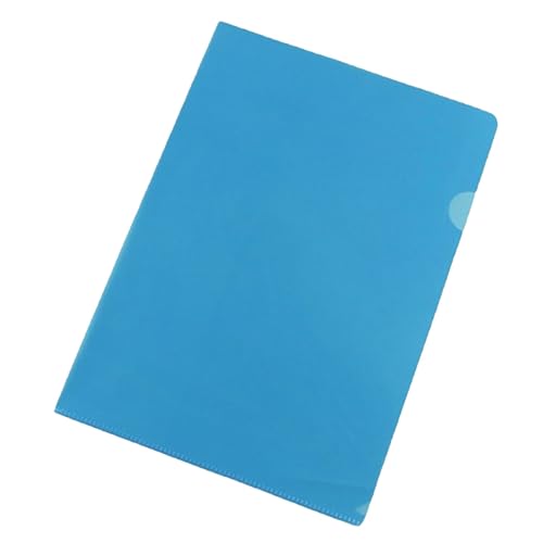 A5 Schreibmappe Klemmbrett, Klemmmappe mit Gummierter Schreibplatte, Schreibplatte Kunststoffüberzug, hoch- und Querformat, ideal für Reisen und Business, Blau von Generisch