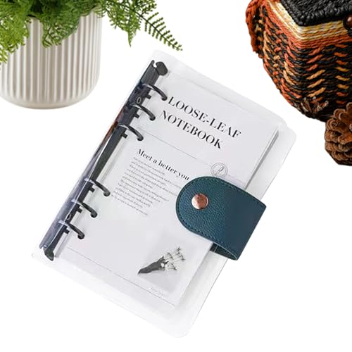A6 Ringbuch,Klarer 6 Ring Ordner Planer - Jahres Notizblock Für Workout Studium Geburtstag Homeoffice Mental Lesen Urlaub Gewohnheit | Aufgaben Party Zuhause Gesundheit Planung A6 Ringbuch,Klarer 6 Ring Ordner Planer - Jahres Notizblock Für Workout Studium Geburtstag Homeoffice Mental Lesen Urlaub Gewohnheit | Aufgaben Party Zuhause Gesundheit Planung von Generisch