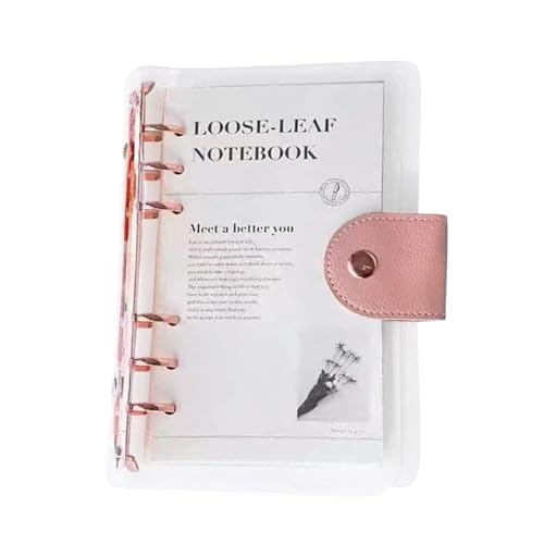 A6 Ringbuch | Klarer 6 Ring Ordner Planer,Bürobedarf Für Geburtstag Studium Fitness Urlaub | Urlaub Gesundheit Exercise Workout Lesen Aufgabenmanagement Büro A6 Ringbuch | Klarer 6 Ring Ordner Planer,Bürobedarf Für Geburtstag Studium Fitness Urlaub | Urlaub Gesundheit Exercise Workout Lesen Aufgabenmanagement Büro von Generisch