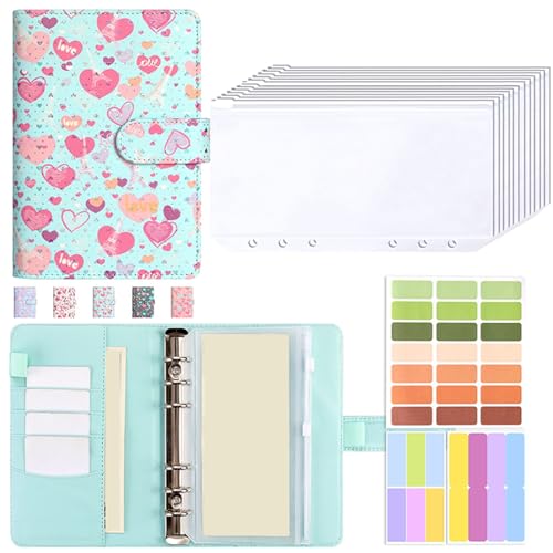 A6 buntes Leder-Notizbuch, Liebesumschlag, Tagebuch, Terminplaner, Schule, Schreibwarenbuch A6 buntes Leder-Notizbuch, Liebesumschlag, Tagebuch, Terminplaner, Schule, Schreibwarenbuch von Generisch