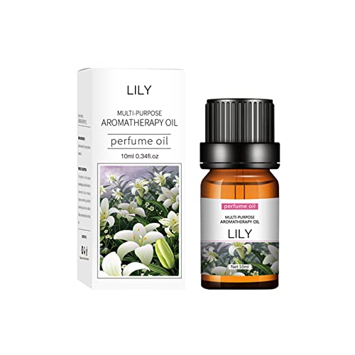 Ätherische Öle,Fragrant Aromatherapy Wasserlösliches Ätherisches Öl Linderung Von Müdigkeit Verbessern Sie Den Schlaf,Aromatherapieöl Von Erstklassige Qualität,Duftöle Für Diffusor Lilie von Generisch