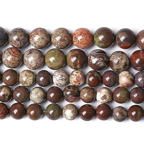 Abstandshalter aus Naturstein, Blumen-Achat, lose Perlen für Schmuckherstellung, DIY-Armbänder, 6 mm, 59 Stück Abstandshalter aus Naturstein, Blumen-Achat, lose Perlen für Schmuckherstellung, DIY-Armbänder, 6 mm, 59 Stück von Generisch