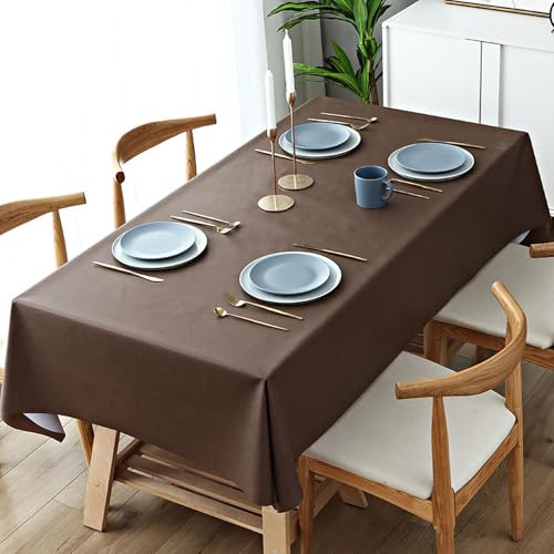 Abwaschbar PVC Tischdecke 140x140cm - Rechteckige wasserdichte Abdeckung für Esszimmer oder Garten - Langlebig Leicht zu Reinigen Stilvoll Tischschutz Abwaschbar PVC Tischdecke 140x140cm - Rechteckige wasserdichte Abdeckung für Esszimmer oder Garten - Langlebig Leicht zu Reinigen Stilvoll Tischschutz von Generisch