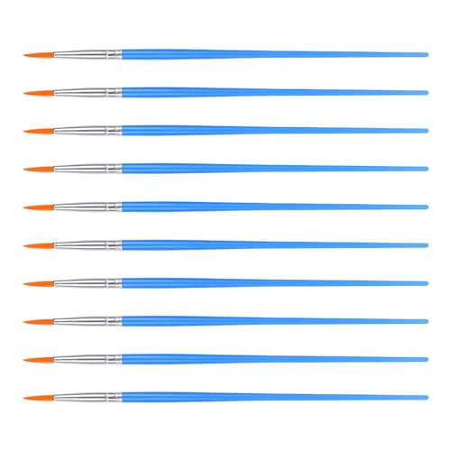 Acryl-Pinsel-Set, Künstlerpinsel-Set, Nylonhaar-Pinsel, professionelles Malpinsel-Set, Nylonhaar-Pinsel für Acryl-, Öl- und Aquarellfarben von Generisch
