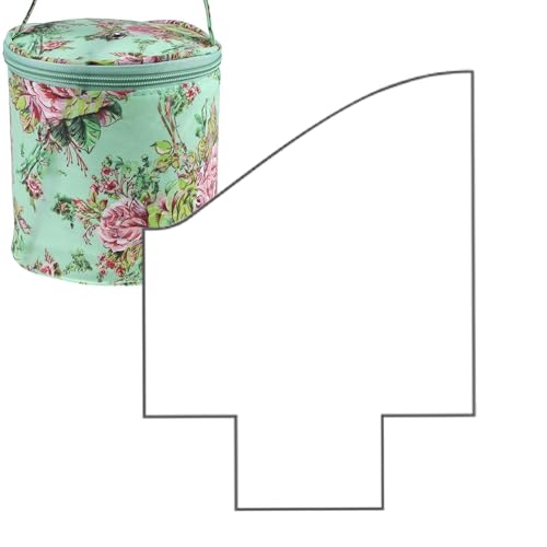 Acryl-Taschen-Vorlage | Handtaschen-Lineal, Taschenmuster-Vorlage, Nähvorlagen, Kordelzug-Nähschablone, Handarbeitswerkzeug von Generisch