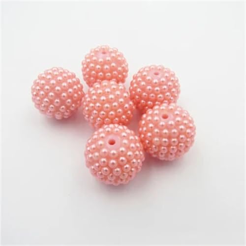 Acrylperlen, Strasssteine, Perlen für klobigen Schmuck/DIY, handgefertigt, 20 mm, 100 Stück pro Beutel von Generisch