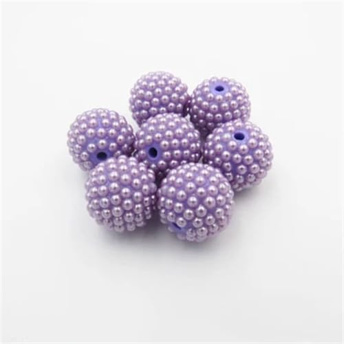 Acrylperlen, Strasssteine, Perlen für klobigen Schmuck/DIY, handgefertigt, 222 mm, 100 Stück pro Beutel von Generisch