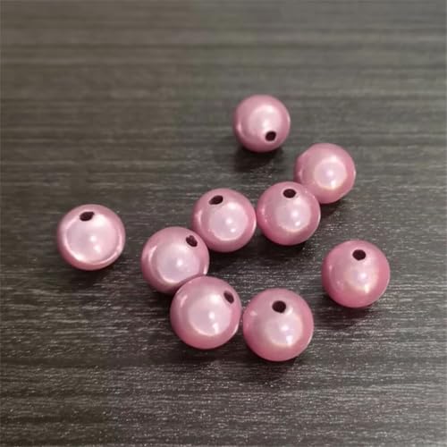 Acrylperlen für Schmuck, 6 mm/8 mm/10 mm/12 mm/14 mm/16 mm/18 mm/20 mm, helle Illusionsperlen, 6 mm, 4000 Stück pro Beutel von Generisch