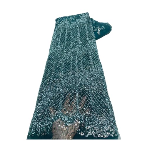 Afrikanische Luxus-Pailletten, Tüll, Stickerei, Netz, Spitze, modisches Design, französische Perlen, Brautspitzenstoff Afrikanische Luxus-Pailletten, Tüll, Stickerei, Netz, Spitze, modisches Design, französische Perlen, Brautspitzenstoff von Generisch