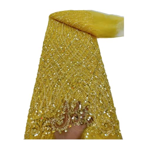 Afrikanische Pailletten Perlen Bräutigam Spitzenstoff Französischer Tüll Spitzenstoff Stickerei nigerianische Spitzenstoffe Afrikanische Pailletten Perlen Bräutigam Spitzenstoff Französischer Tüll Spitzenstoff Stickerei nigerianische Spitzenstoffe von Generisch