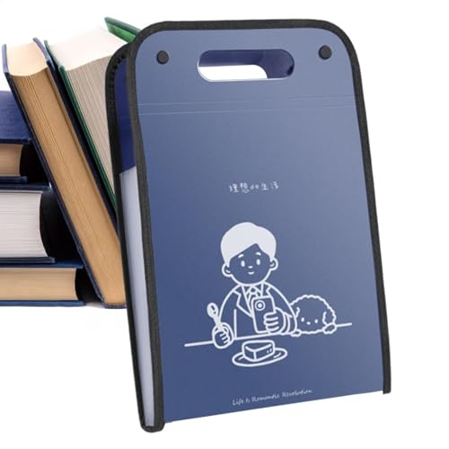 -Dokumenten-Organizer, vertikaler A4-Organizer, Aktenordner, Etiketten befestigte Dokumententasche mit Griff für Ingenieure, Designer, Etiketten -Dokumenten-Organizer, vertikaler A4-Organizer, Aktenordner, Etiketten befestigte Dokumententasche mit Griff für Ingenieure, Designer, Etiketten von Generisch