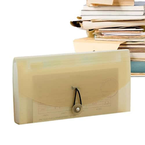 -Aktenordner – 13 Taschen, Tickethalter, tragbarer -Ordner, praktischer Transport, wasserdicht, erweiterbar, für Männer und Frauen -Aktenordner – 13 Taschen, Tickethalter, tragbarer -Ordner, praktischer Transport, wasserdicht, erweiterbar, für Männer und Frauen von Generisch
