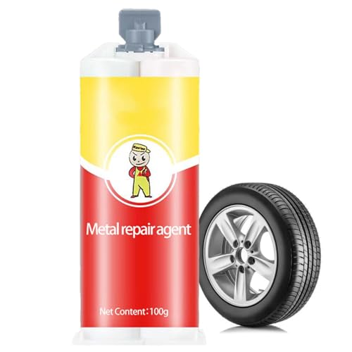Allzweck Reparaturkleber, Metallkleber Extra Stark, Metallreparaturmittel, Hochfestigkeits Schweißmetall Reparaturpaste, Wasserfester AB-Kleber, Gussreparaturkleber für Metall, Löcher, Risse Allzweck Reparaturkleber, Metallkleber Extra Stark, Metallreparaturmittel, Hochfestigkeits Schweißmetall Reparaturpaste, Wasserfester AB-Kleber, Gussreparaturkleber für Metall, Löcher, Risse von Generisch