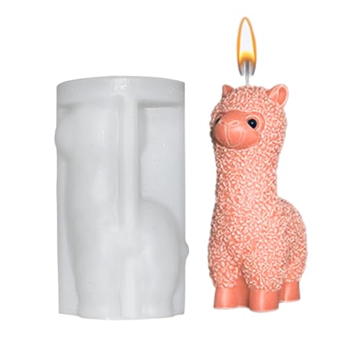 Alpaka Silikonform, Kleine Alpaka-Seifenform Für Die Seifenherstellung | 3D Tier Statue Statuen Fondant Form Für Kuchendekoration, Handwerk, Sa Herstellung Alpaka Silikonform, Kleine Alpaka-Seifenform Für Die Seifenherstellung | 3D Tier Statue Statuen Fondant Form Für Kuchendekoration, Handwerk, Sa Herstellung von Generisch