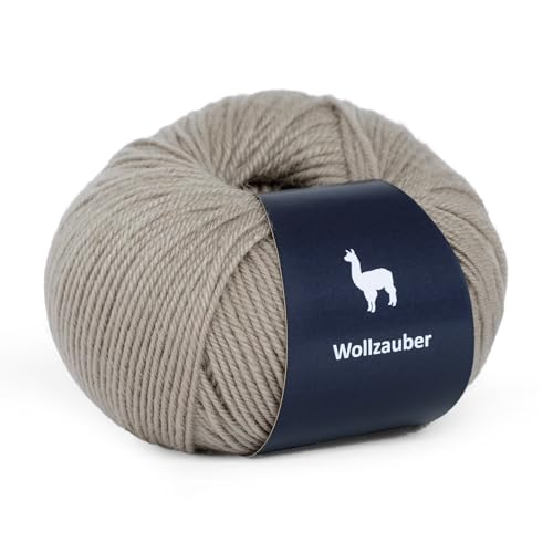 Alpaka Wolle - 50 g Hochwertige Wolle zum Stricken & Häckeln-Weich & Langlebig Ideal für Socken, Schals, Pullovers & mehr- Angenehm auf der Haut Perfect für Kreative Handarbeiten. (Camel Color 16) von Generisch