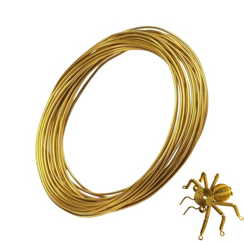 Aluminiumdraht, Modellierdraht Aus Aluminium, Zubehör Für Armband Halskette Schmucksteinwickeln Perlenarbeiten Aluminiumdraht, Modellierdraht Aus Aluminium, Zubehör Für Armband Halskette Schmucksteinwickeln Perlenarbeiten von Generisch