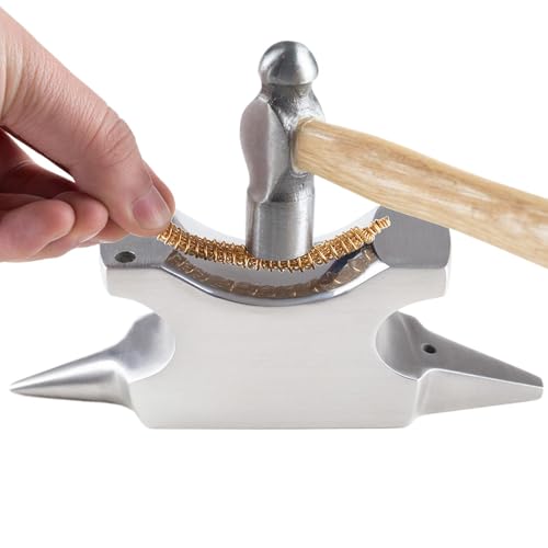 Amboss zur Schmuckherstellung, Schmiedeholz, -Amboss, Werkbank mit zwei Enden, Metallformung, Schmuckherstellung, Werkbank für Juweliere, Damen, Herren Amboss zur Schmuckherstellung, Schmiedeholz, -Amboss, Werkbank mit zwei Enden, Metallformung, Schmuckherstellung, Werkbank für Juweliere, Damen, Herren von Generisch