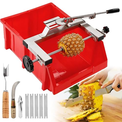 Ananas-Schäler aus Edelstahl, kommerzieller Schäler, Entkerner, Werkzeug für Zuhause, Restaurant, Bar, Supermarkt von Generisch