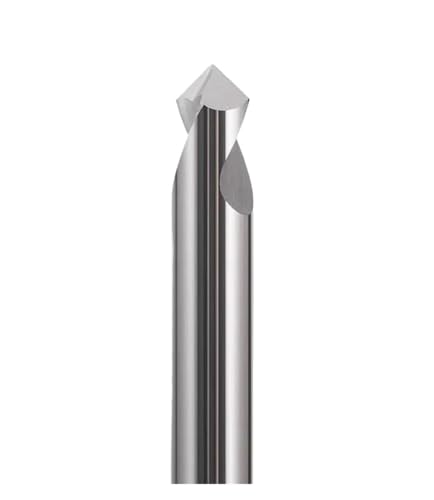 Anbohrgerät Hartmetall Kurzgriff Zentrierbohrer 60 90 120 Grad 1-20mm Fase Positionierung Vorbereitung Führungsloch(BF2000,16MM_60 DEGREE) von Generisch