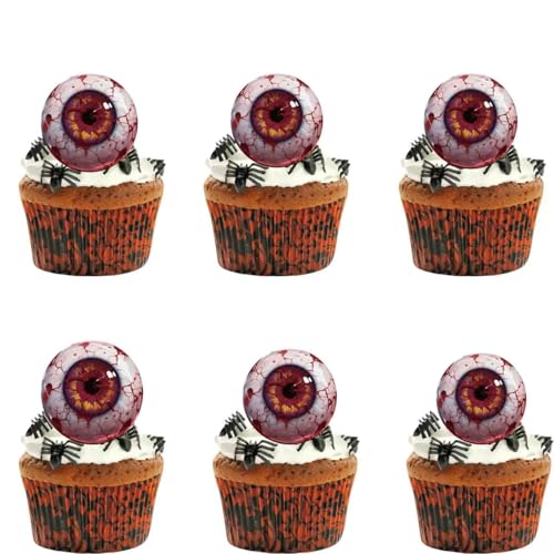 Anemowind 40 Essbare Augen Cupcake Topper Halloween Kuchen Dekoration Augen Halloween Party Dekoration Geburtstagsfeier cake decoration Anemowind 40 Essbare Augen Cupcake Topper Halloween Kuchen Dekoration Augen Halloween Party Dekoration Geburtstagsfeier cake decoration von Generisch