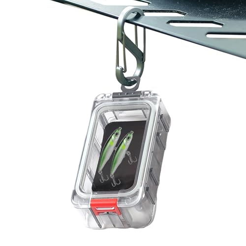Angreifer -Organisator - Tragbarer Taschenbox, Köderkofferschale | Kompakter Wasserdichte Versorgerbehälter Mit Starkem Magnetverschluss Und Speicherlösung Für Angler Reisefischerenthusiasten Angreifer -Organisator - Tragbarer Taschenbox, Köderkofferschale | Kompakter Wasserdichte Versorgerbehälter Mit Starkem Magnetverschluss Und Speicherlösung Für Angler Reisefischerenthusiasten von Generisch