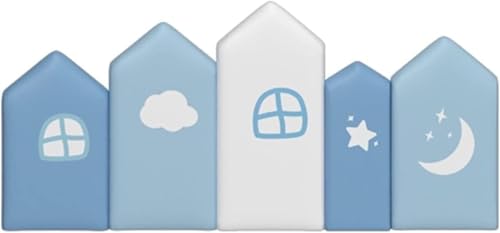 Anti-Kollisions-Wandpolsterpaneele, 3D-Abziehen und Aufkleben, gepolsterte Wandpaneele für Sicherheit und Schutz von Generisch