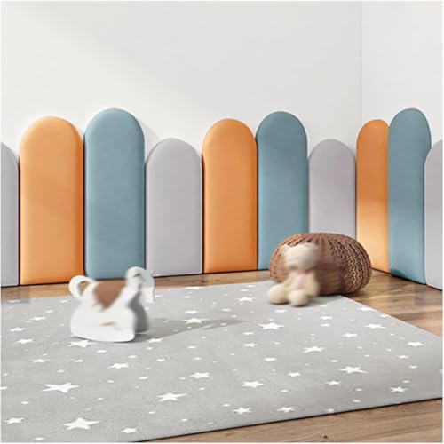 Anti-Kollisions-Wandpolsterung, 3D-gepolsterte schalldichte Platte, 3 cm dicke Wandpaneele zur Dekoration, Wandmontage, Schallschutzlösung von Generisch