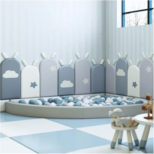 Anti-Kollisions-Wandpolsterung, gepolsterte Wandpaneele, 3D-Wandkissen - Selbstklebendes Kopfteil Wanddekoration Anti-Kollisions-Wandpolsterung, gepolsterte Wandpaneele, 3D-Wandkissen - Selbstklebendes Kopfteil Wanddekoration von Generisch
