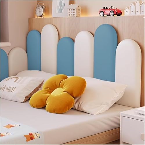 Anti-Kollisions-Wandpolsterung, gepolsterte Wandpaneele, abziehen und aufkleben, weiche Tasche, Wandaufkleber für Schlafzimmer, Sicherheitspolster für Kinder, 80 x 50 cm Anti-Kollisions-Wandpolsterung, gepolsterte Wandpaneele, abziehen und aufkleben, weiche Tasche, Wandaufkleber für Schlafzimmer, Sicherheitspolster für Kinder, 80 x 50 cm von Generisch