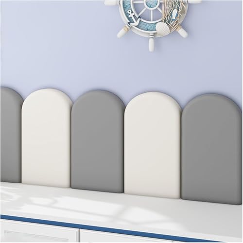 Anti-Kollisions-Wandpolsterung, gepolsterte Wandpaneele, selbstklebende Kissen für Schlafzimmer, Abziehen und Aufkleben, weicher Wandschutz Anti-Kollisions-Wandpolsterung, gepolsterte Wandpaneele, selbstklebende Kissen für Schlafzimmer, Abziehen und Aufkleben, weicher Wandschutz von Generisch