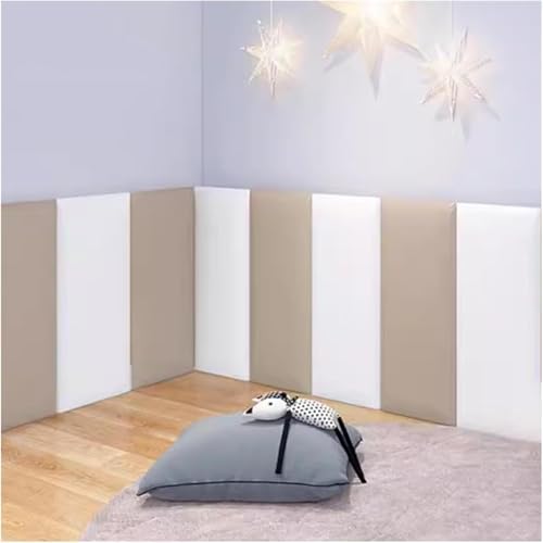 Anti-Kollisions-Wandpolsterung – gepolsterte Wandpaneele, abziehen und aufkleben, 3D-Schutz, Wandaufkleber für Zuhause und Büro, 160 x 50 cm von Generisch
