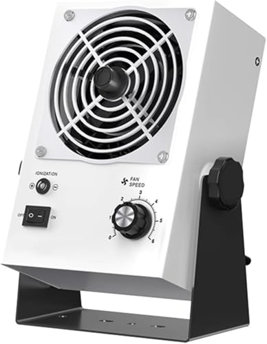 Antistatisches ionisierendes Luftgebläse mit einstellbarer Windgeschwindigkeit, max. Luftvolumen von 100 CFM und 90 cm x 40 cm effektive Reichweite, ideal zum Drucken und Verpacken von Generisch
