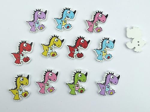 Apfelblüte | Knöpfe 27x20 mm Dino Dinosaurier bunt Holz 4 Stück 2 Loch Holzknöpfe Dekoknöpfe Comic Knopf Kinderknöpfe Kinder Babyknöpfe Baby 27 mm 20 mm lackiert Apfelblüte | Knöpfe 27x20 mm Dino Dinosaurier bunt Holz 4 Stück 2 Loch Holzknöpfe Dekoknöpfe Comic Knopf Kinderknöpfe Kinder Babyknöpfe Baby 27 mm 20 mm lackiert von Generisch